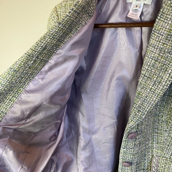 Vintage Pendleton Green Blazer Size 8 - Picture 5 of 5